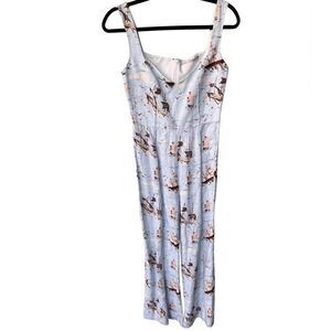 Emilia Wickstead Nautical Ships Linen blue Jumpsuit 6